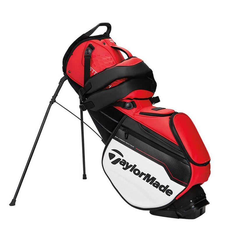 TaylorMade Stealth 2 Tour Stand Bag - Red/White/Black - main image