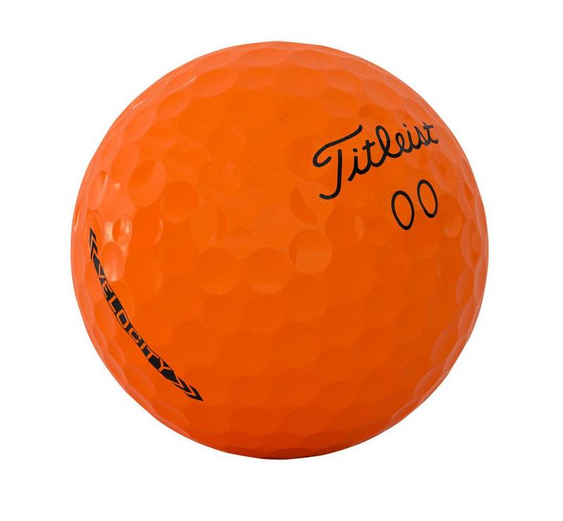 Titliest Velocity Orange Golf Balls - main image