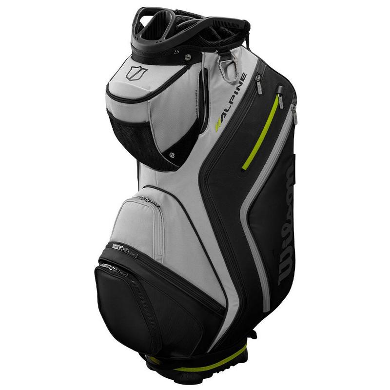 Wilson Alpine Golf Cart Bag - Light Grey/Black