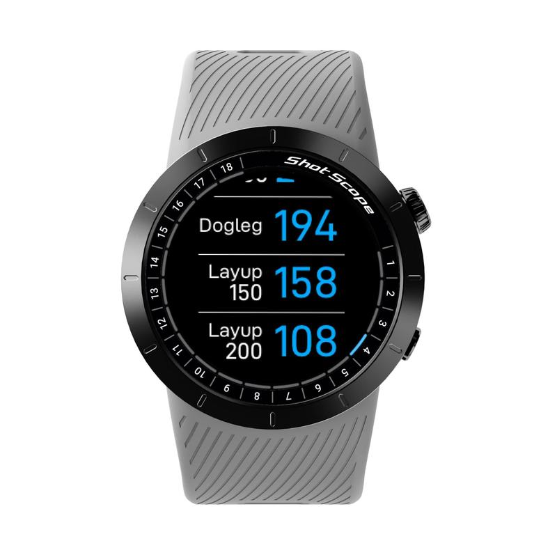 Shot Scope X5 GPS Golf Watch - Grey - main image