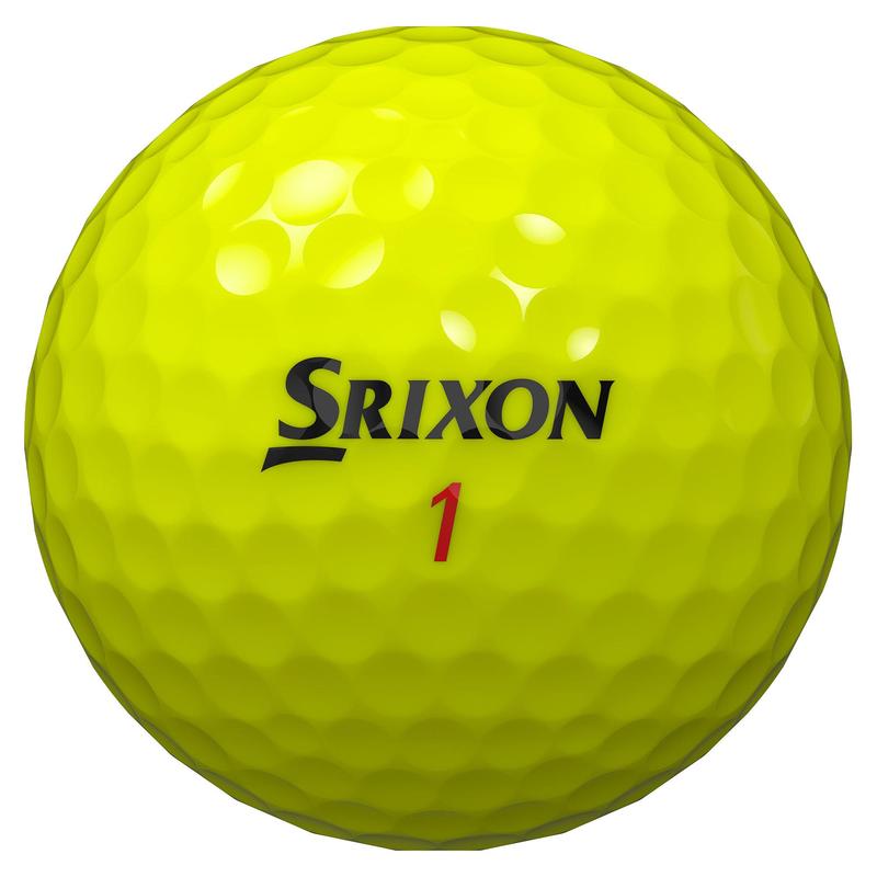 Srixon Z-Star XV Golf Balls - Yellow  - main image