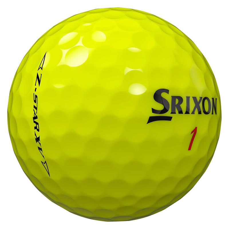 Srixon Z-Star XV Golf Balls - Yellow  - main image