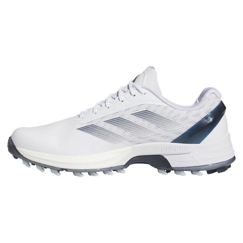 adidas AdiZero FG Golf Shoes - White/Navy - main image