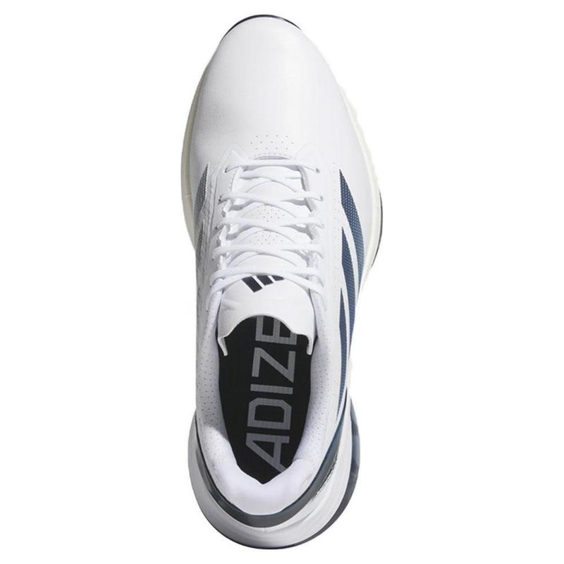 adidas AdiZero FG Golf Shoes - White/Navy - main image