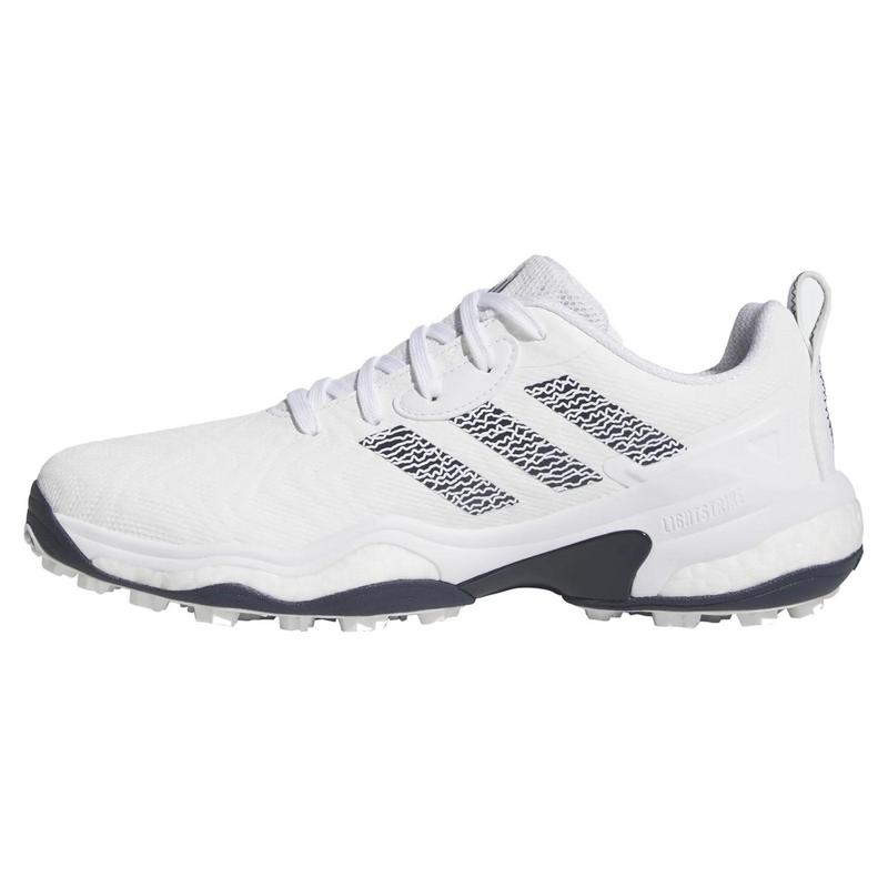 adidas Code Chaos 25 Golf Shoes - White/Navy/White - main image