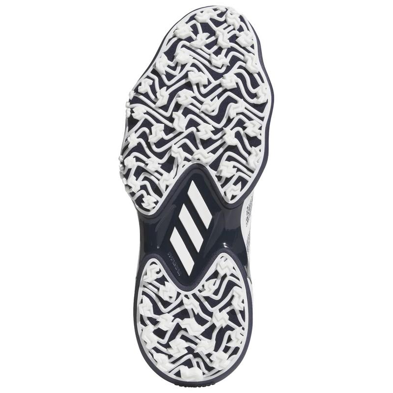 adidas Code Chaos 25 Golf Shoes - White/Navy/White - main image
