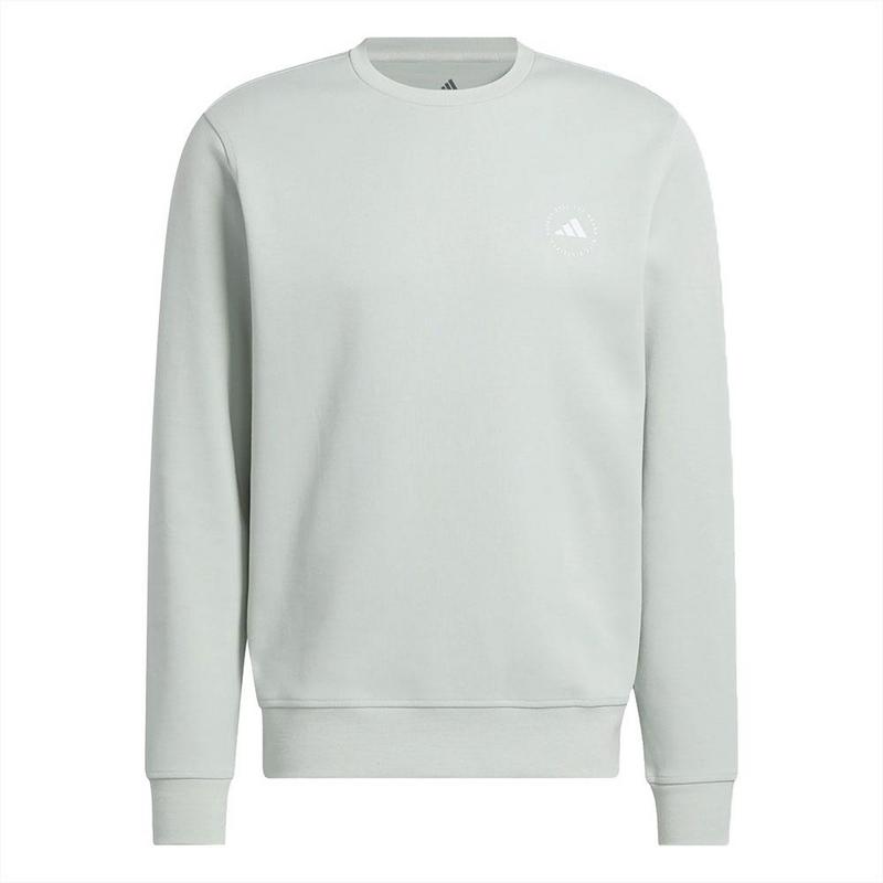 adidas Core Crew Mens Sweatshirt - Wonder Silver - main image