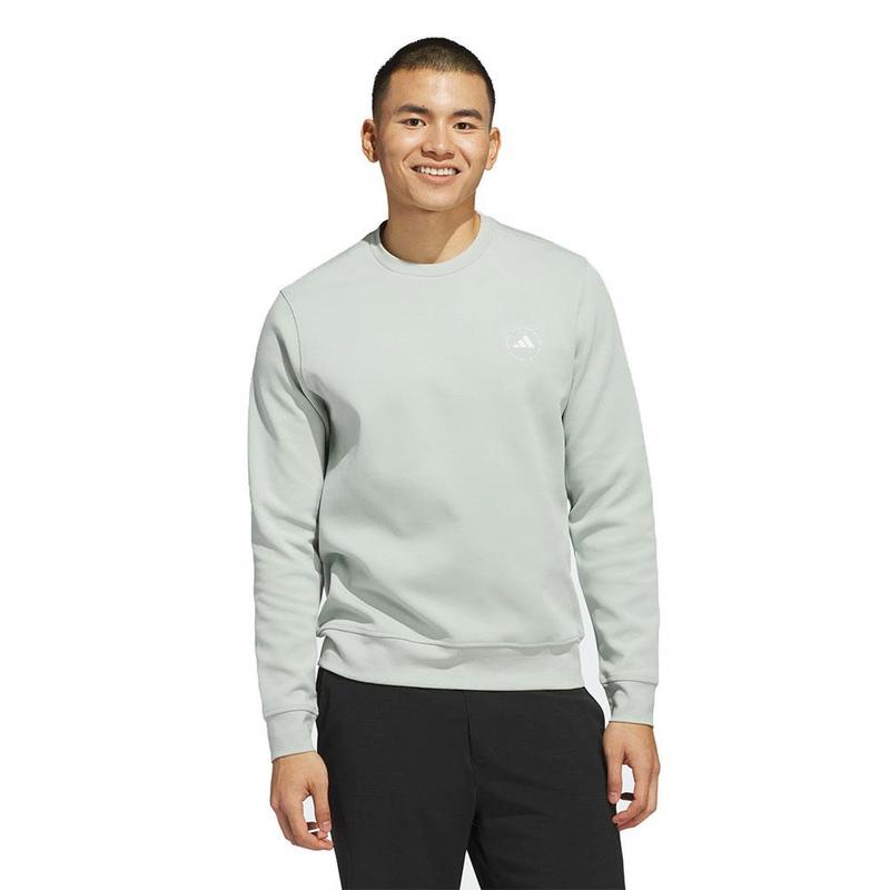 adidas Core Crew Mens Sweatshirt - Wonder Silver - main image