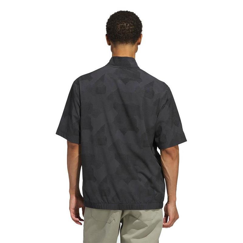 adidas Go-To DWR Short Sleeve Half Zip Top - Black - main image