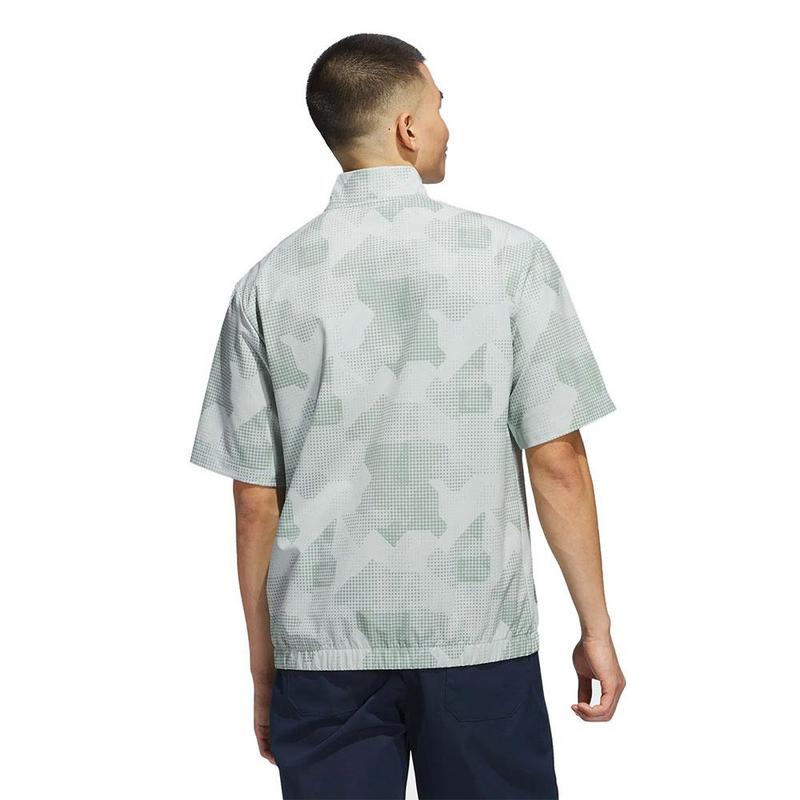 adidas Go-To DWR Short Sleeve Half Zip Top - Wonder Silver - main image