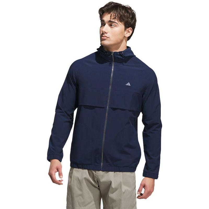 adidas Go To Full Zip Wind Jacket - Navy - main image