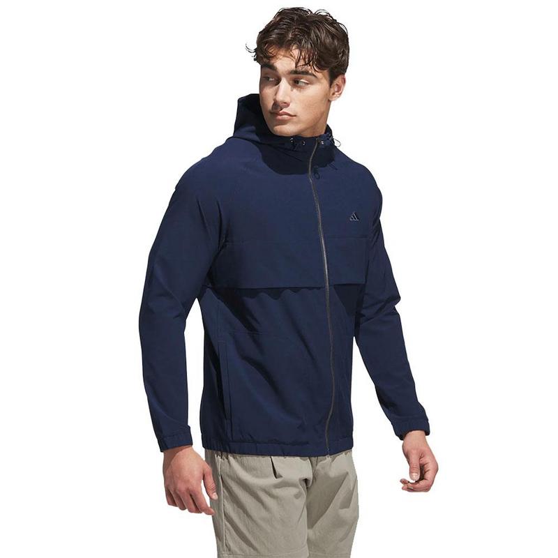 adidas Go To Full Zip Wind Jacket - Navy - main image