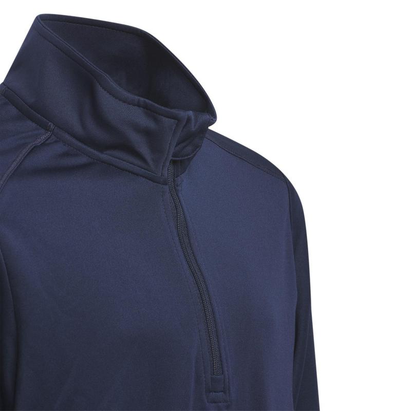 adidas Junior 1/4 Zip Solid Golf Midlayer - Collegiate Navy - main image