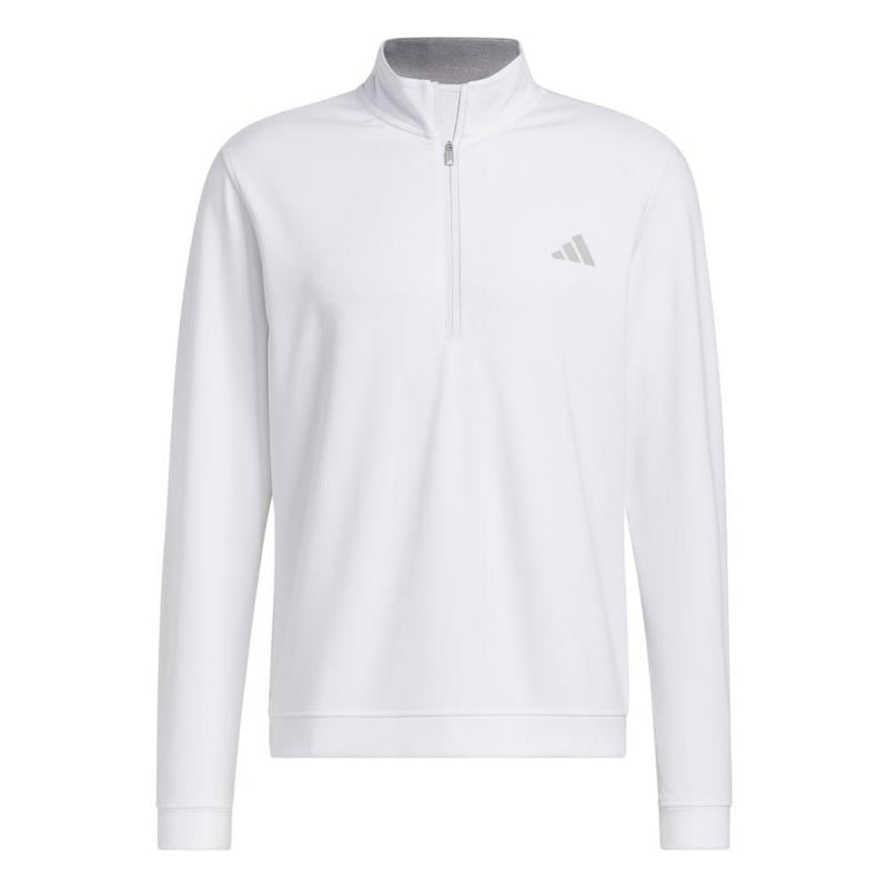 adidas Elevated 1/4 Zip Golf Sweater - White - main image