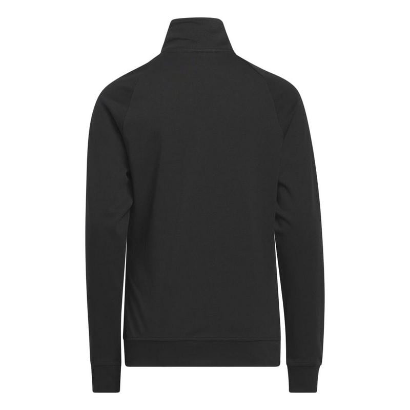 adidas Junior 1/4 Zip Golf Sweater - Black - main image