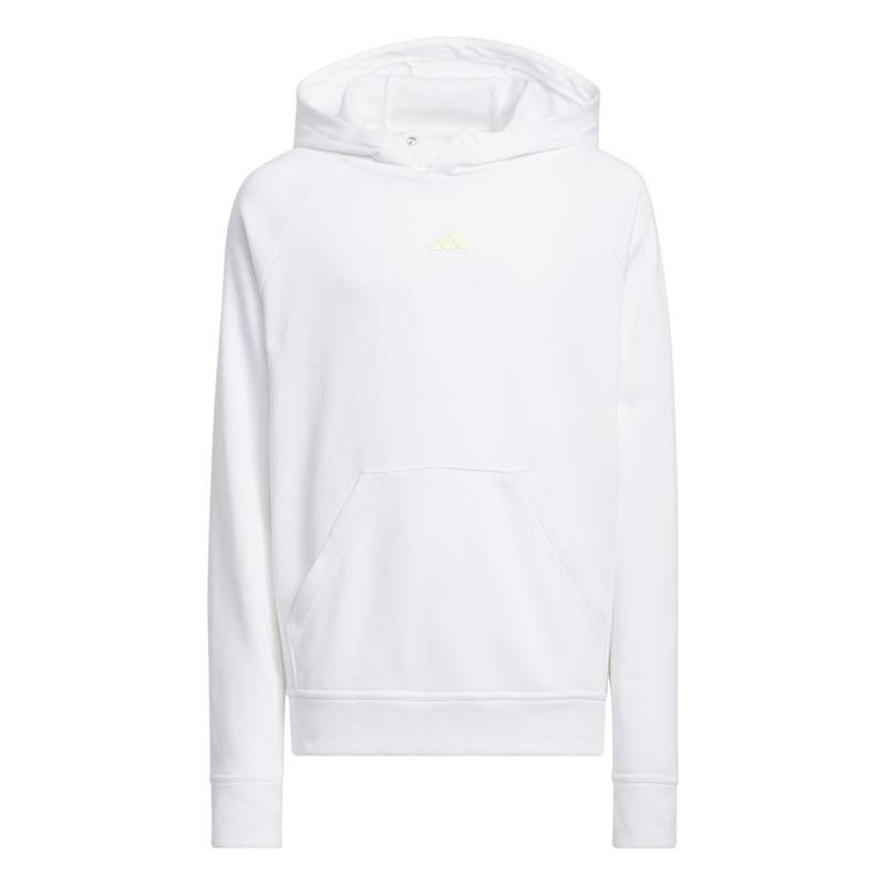 adidas Junior Golf Hoodie - White - main image