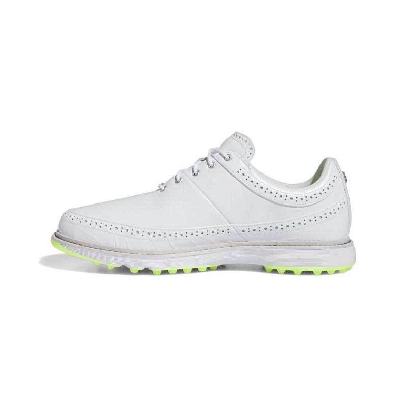 adidas Modern Classic MC80 Golf Shoes - White/Silver/Green - main image