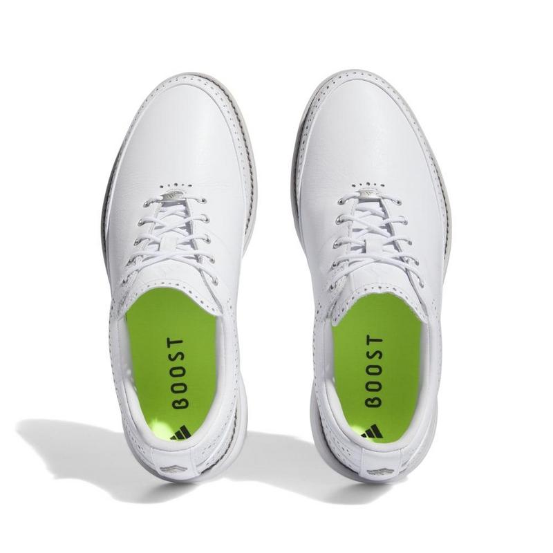 adidas Modern Classic MC80 Golf Shoes - White/Silver/Green - main image