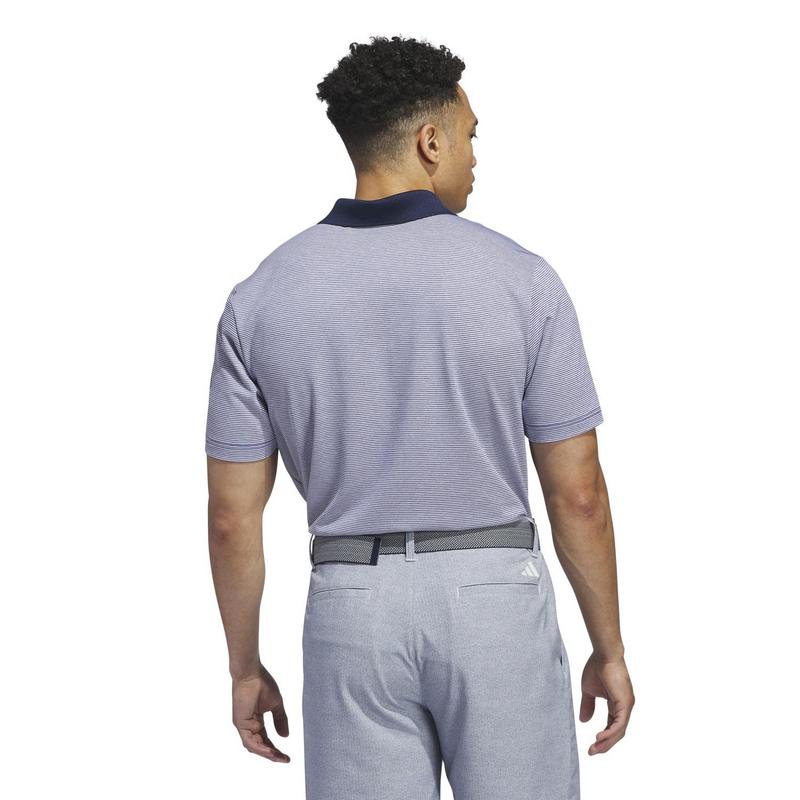 adidas Ottoman Golf Polo - White/Navy - main image