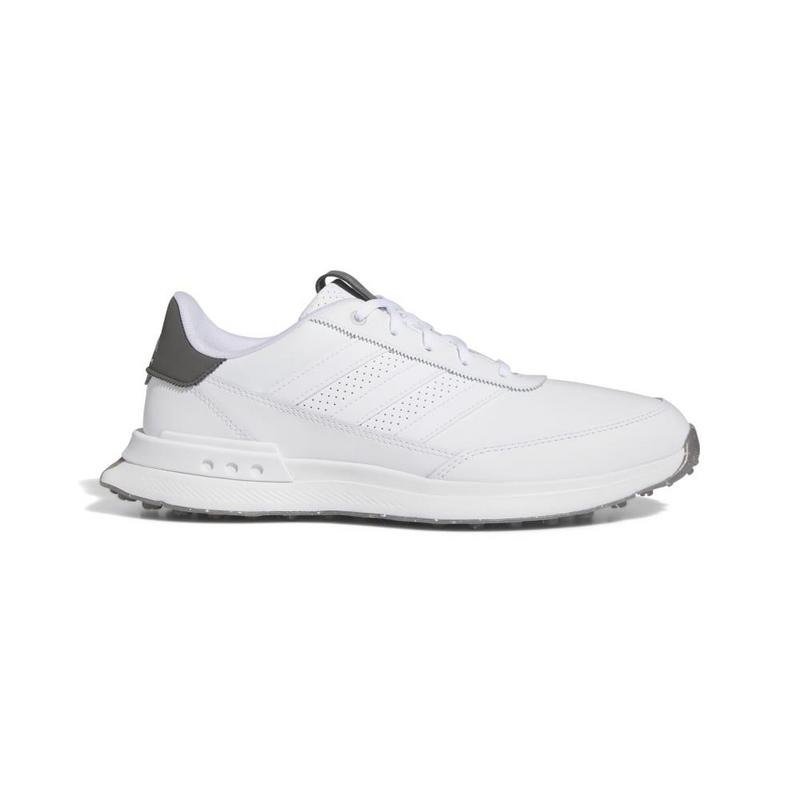 adidas S2G SL 24 Leather Golf Shoes - White/Grey - main image