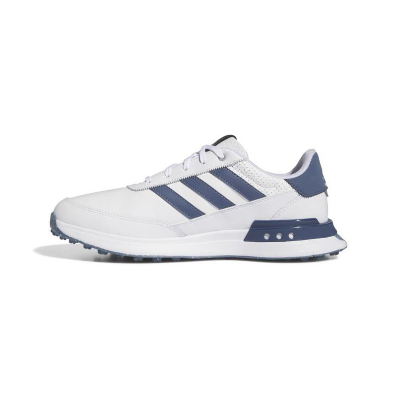 adidas S2G SL 24 Leather Golf Shoes - White/Navy - main image