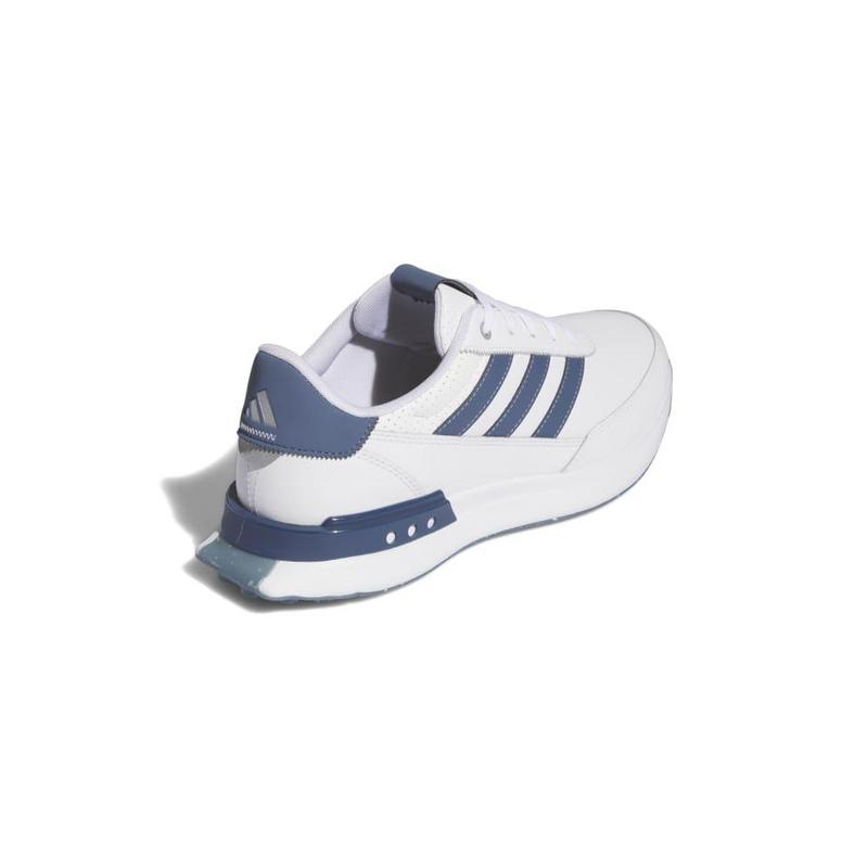 adidas S2G SL 24 Leather Golf Shoes - White/Navy - main image