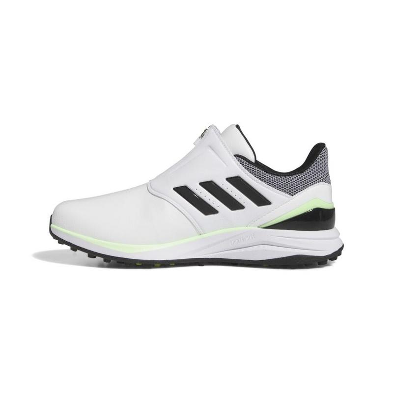 adidas Solarmotion BOA 24 Golf Shoes - White/Black/Green - main image