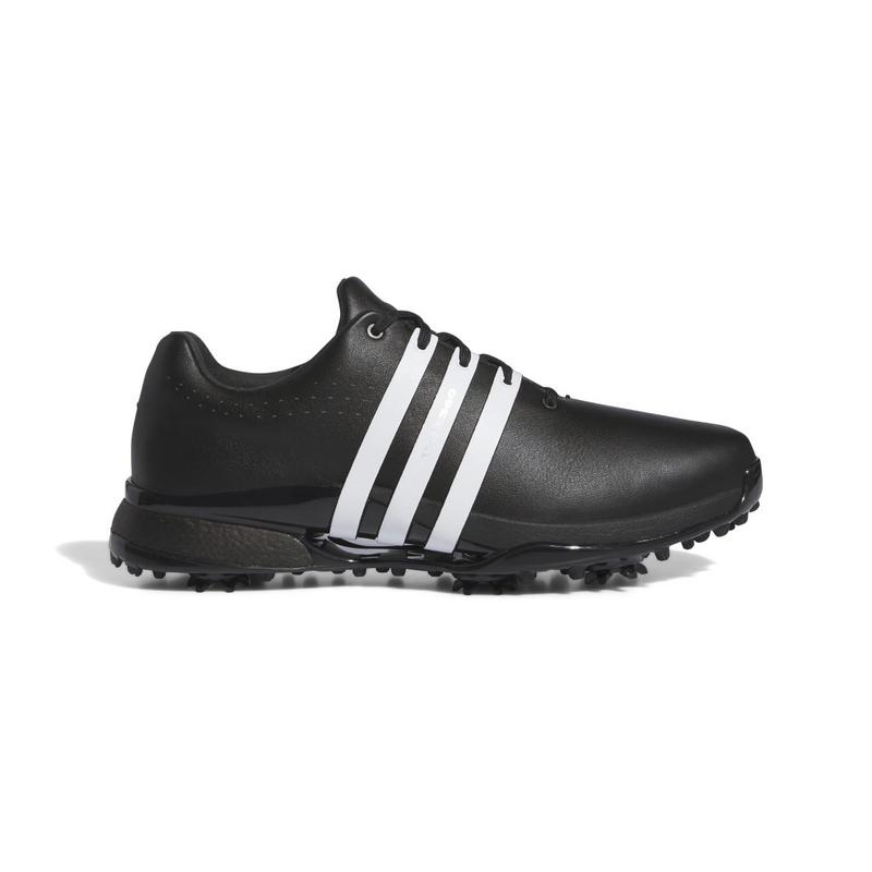 adidas Tour360 24 Boost Golf Shoes - Black/White - main image