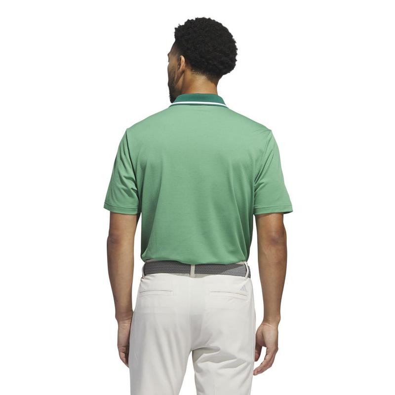 adidas Ultimate365 Twistknit Golf Polo - Green - main image