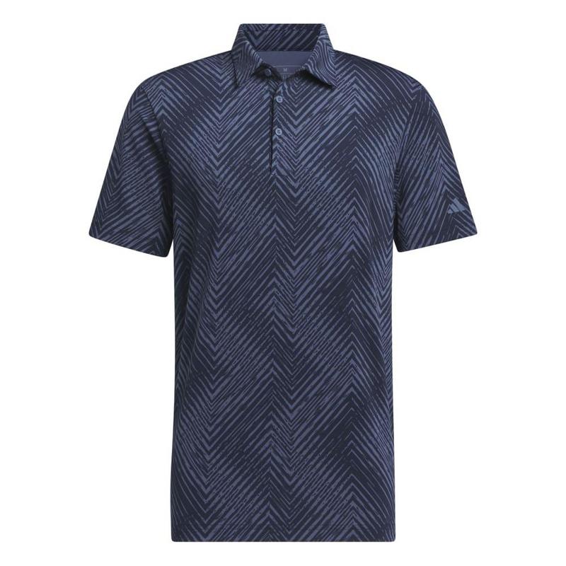 adidas Ultimate 365 All Over Print Golf Polo - Navy - main image