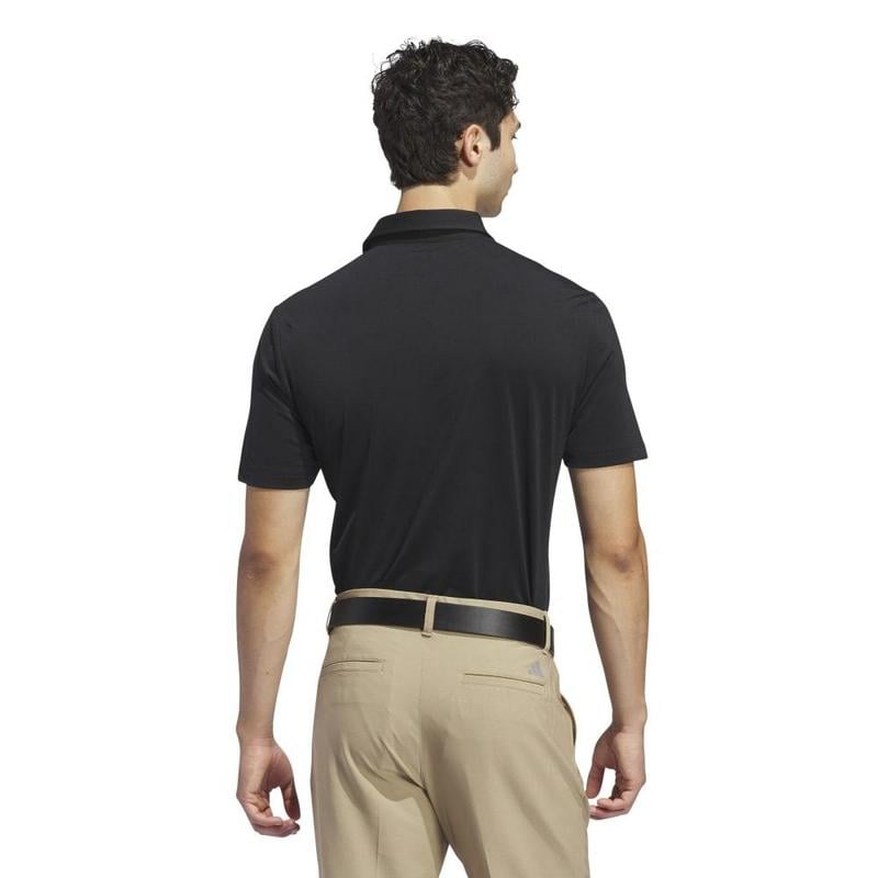 adidas Ultimate 365 Solid Golf Polo - Black - main image