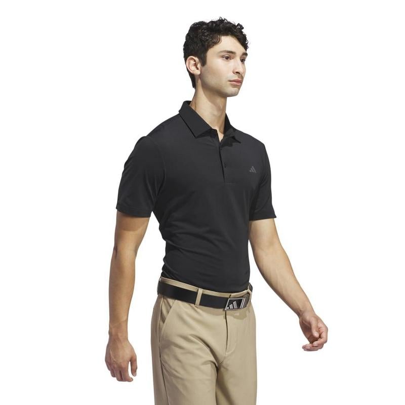 adidas Ultimate 365 Solid Golf Polo - Black - main image