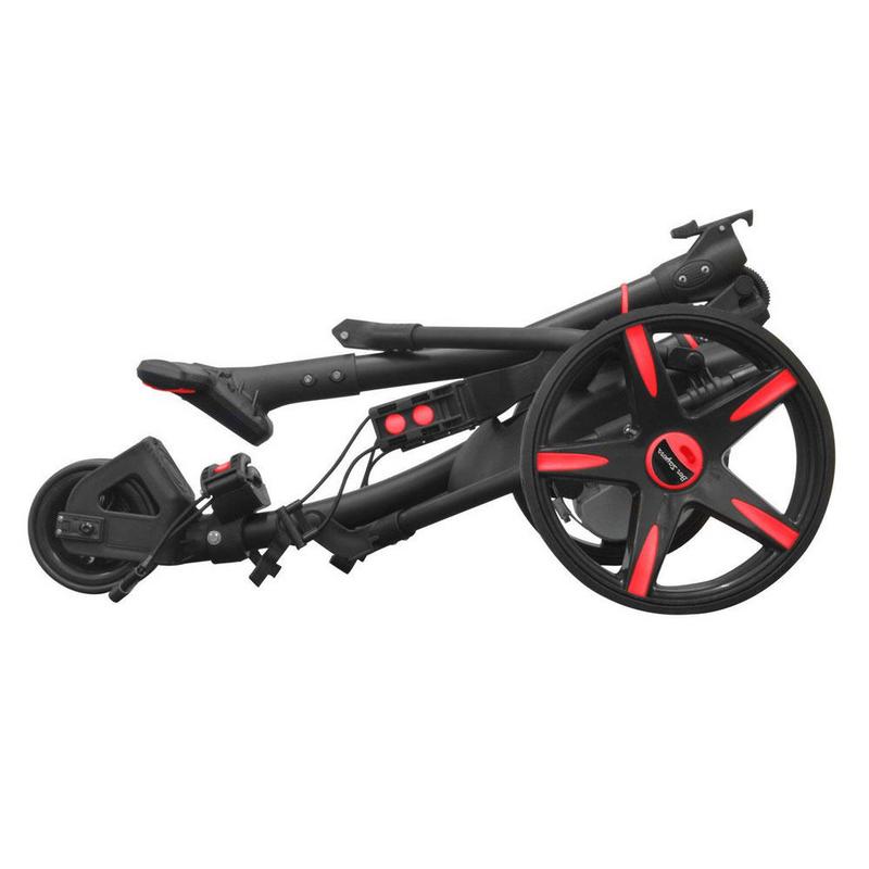 Ben Sayers Electric Golf Trolley - Black/Red 18 Hole Lithium - main image