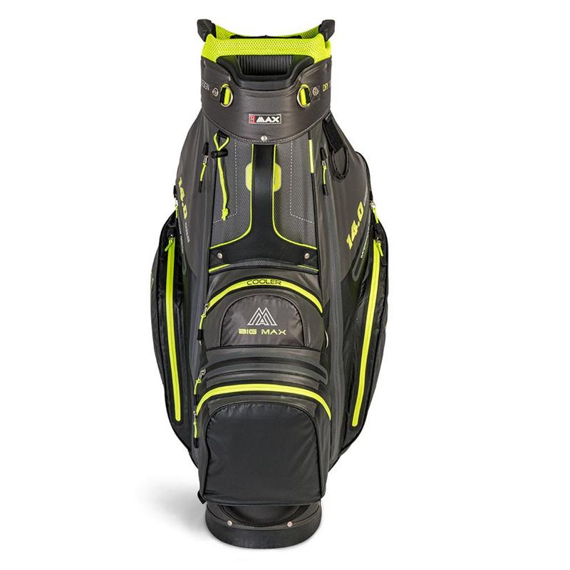 Big Max Aqua Sport 3 Waterproof Golf Cart Bag - Charcoal/Black/Lime - main image