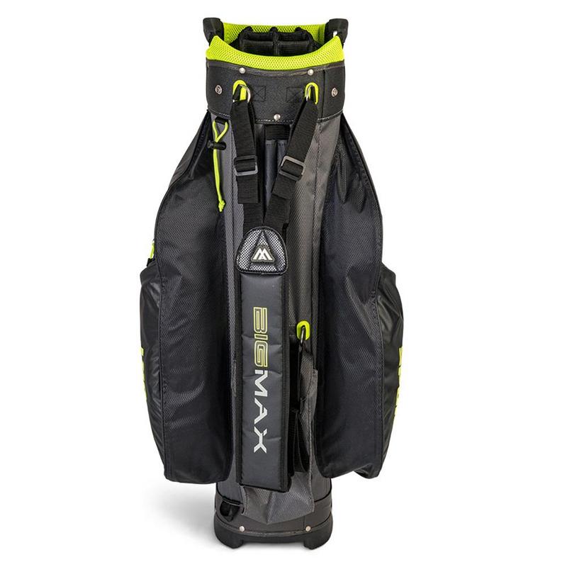 Big Max Aqua Sport 3 Waterproof Golf Cart Bag - Charcoal/Black/Lime - main image