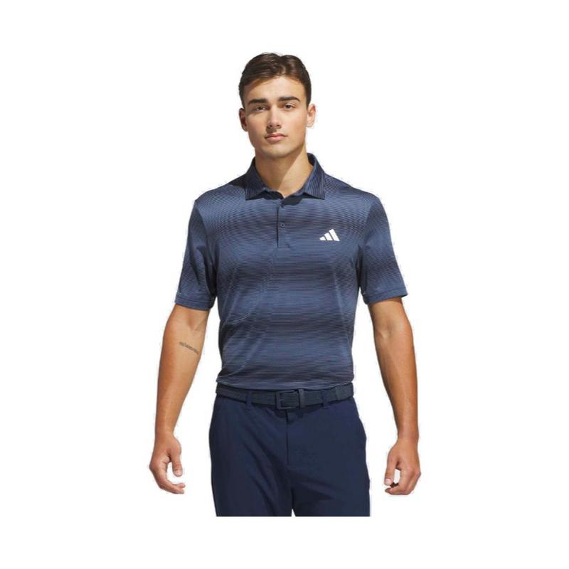 adidas Ultimate365 Mesh Climacool Golf Polo Shirt - Navy - main image
