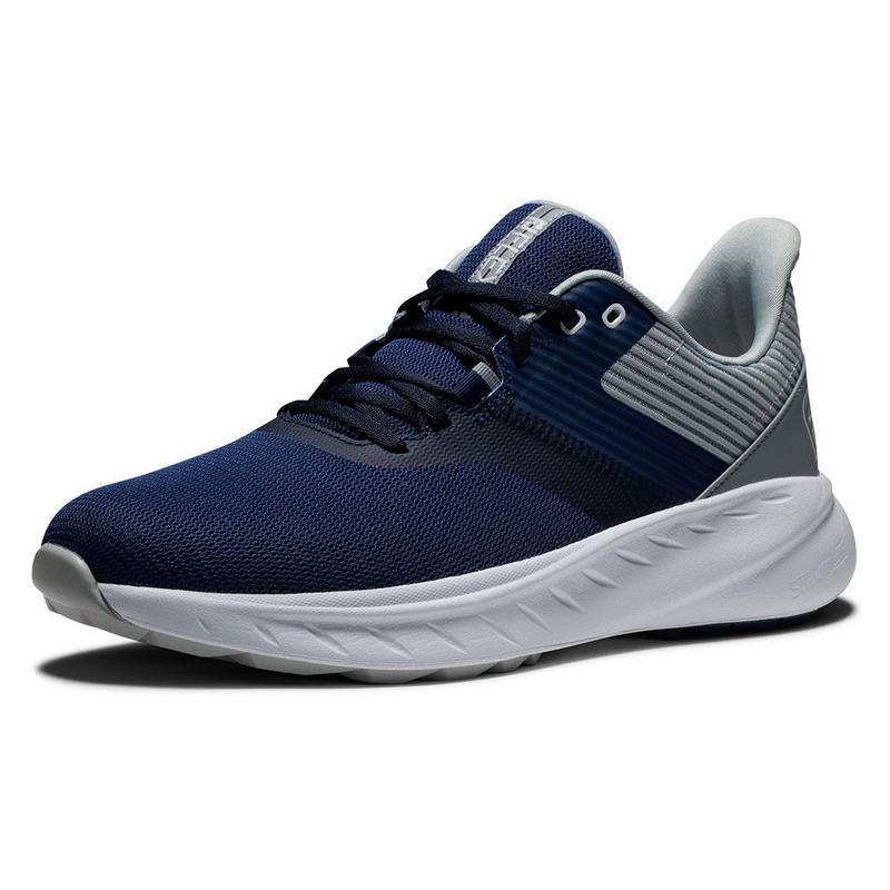 FootJoy Flex Golf Shoes - Navy/Grey/White - main image