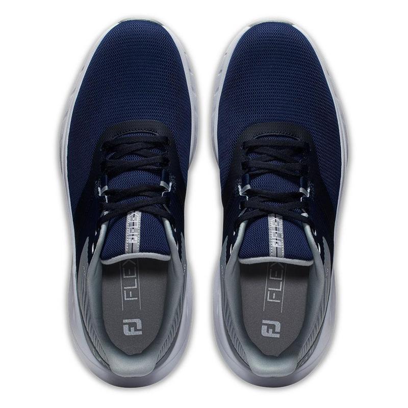 FootJoy Flex Golf Shoes - Navy/Grey/White - main image