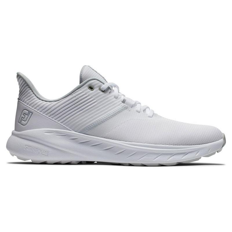 FootJoy Flex Golf Shoes - White/Grey - main image