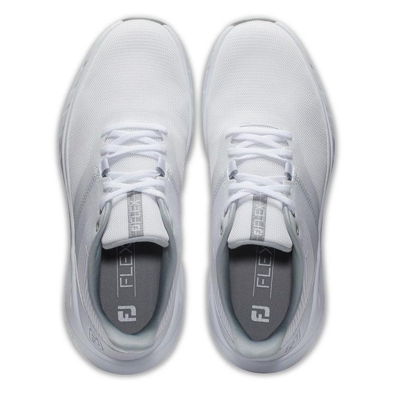 FootJoy Flex Golf Shoes - White/Grey - main image