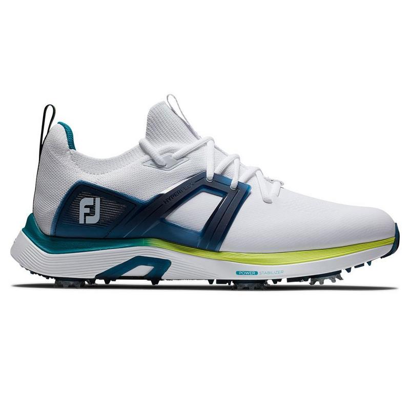 FootJoy Hyperflex Golf Shoes - White/Lime/Navy - main image