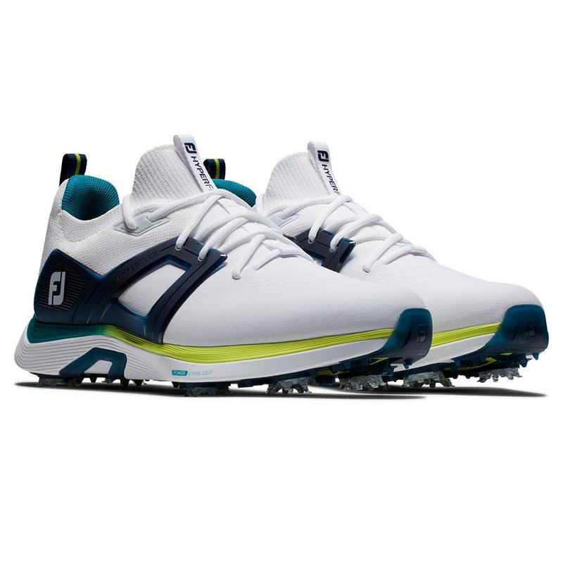 FootJoy Hyperflex Golf Shoes - White/Lime/Navy - main image