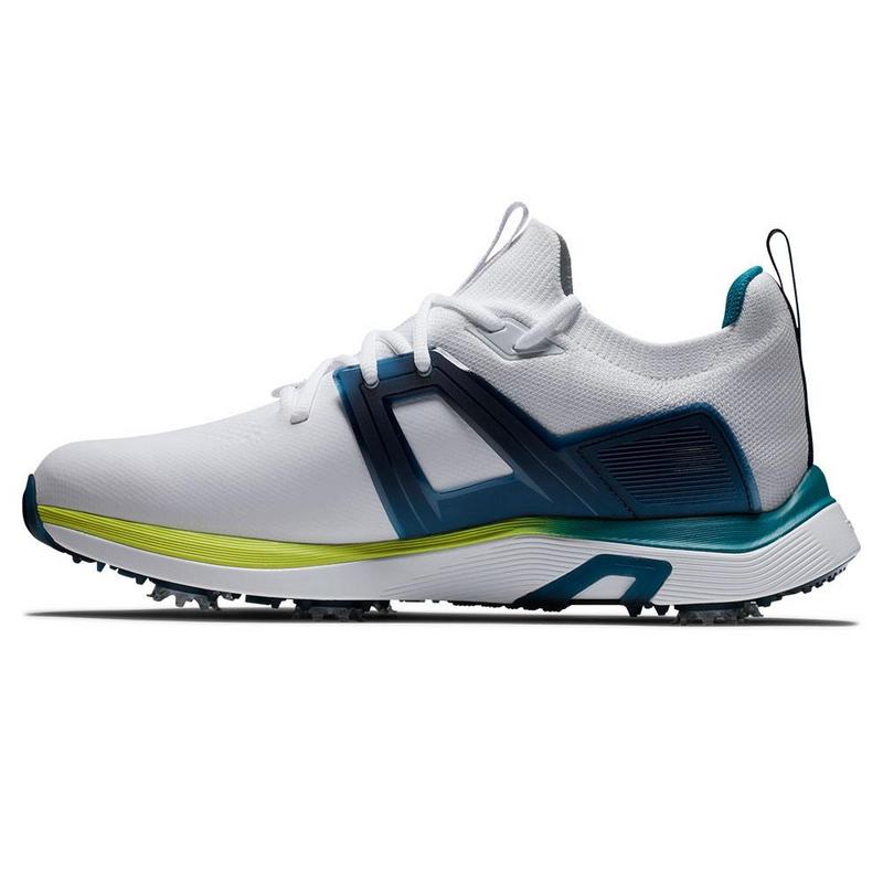 FootJoy Hyperflex Golf Shoes - White/Lime/Navy - main image