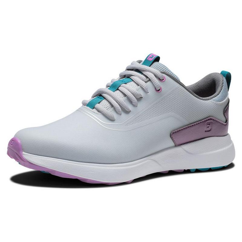 FootJoy Performa Womens Golf Shoes - Grey/White/Purple - main image