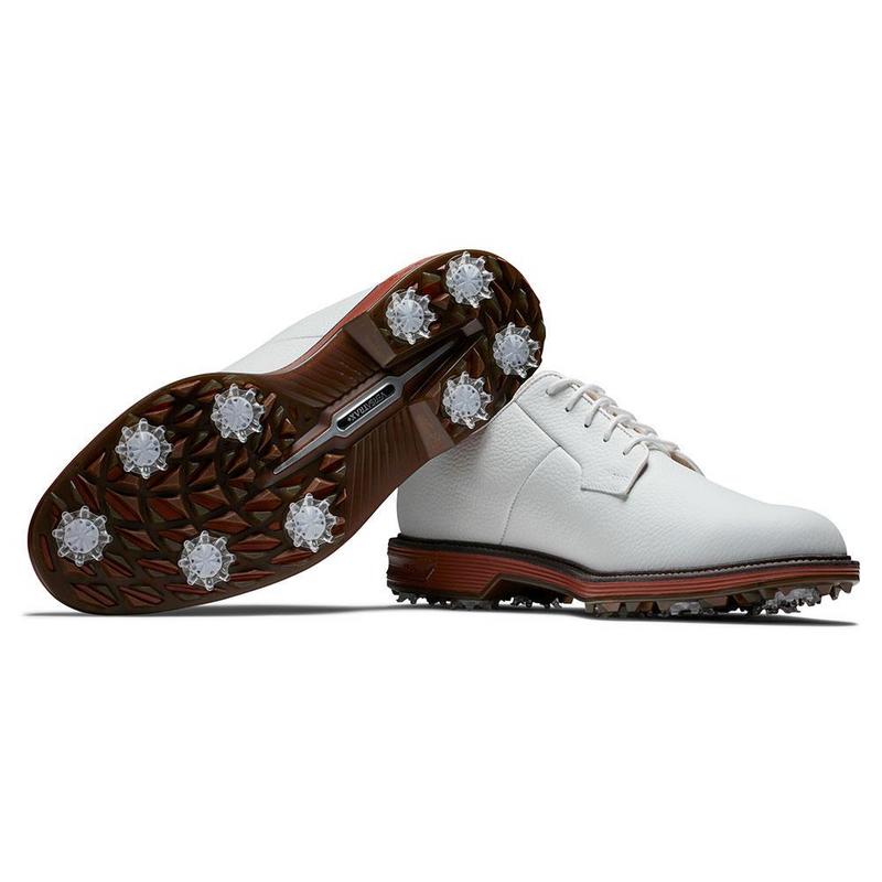 FootJoy Premiere Series Field Golf Shoes - White/Brick - main image