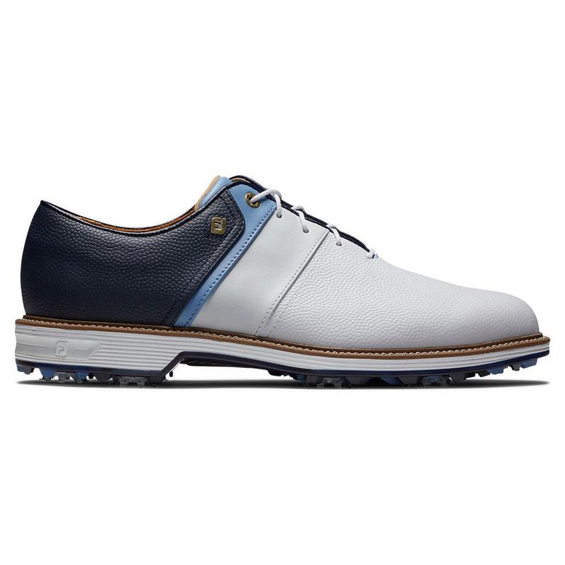 FootJoy Premiere Series Packard Golf Shoes - White/Blue/Navy - main image