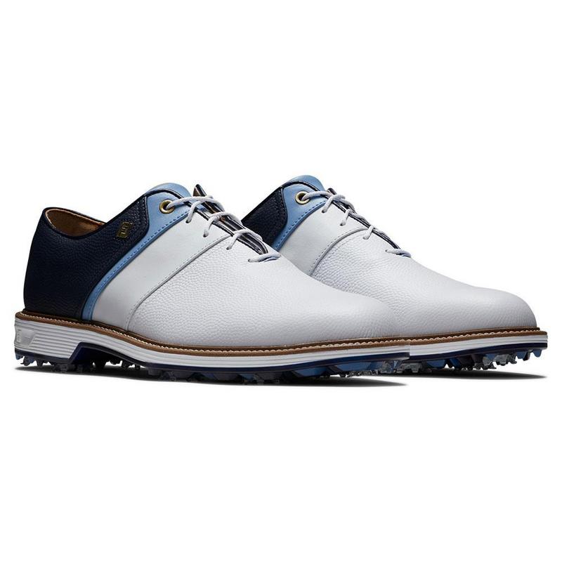 FootJoy Premiere Series Packard Golf Shoes - White/Blue/Navy - main image