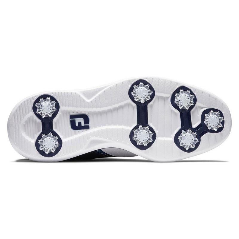 FootJoy Traditions Golf Shoes - White/Navy/Multi - main image