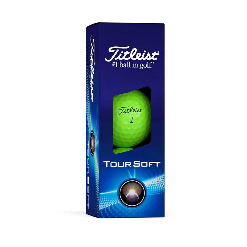 Titleist Tour Soft Golf Balls 2024 - Green - main image