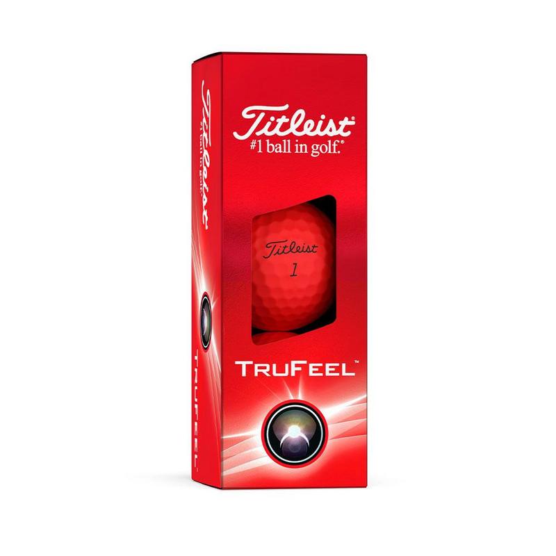 Titleist TruFeel Golf Balls 2024 - Red - main image